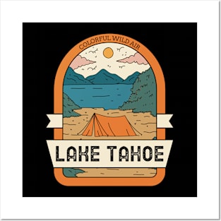 Lake Tahoe Vintage Travel Posters and Art